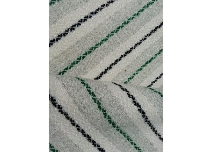 Natural undyed Grey & ecru with Green stripe . NL46 Natural undyed Grey & ecru with Green stripe . NL46
